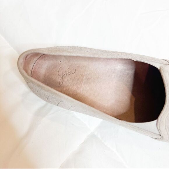 Joie Huxley Crocodile Suede Slip On Sneaker - Picture 9 of 13